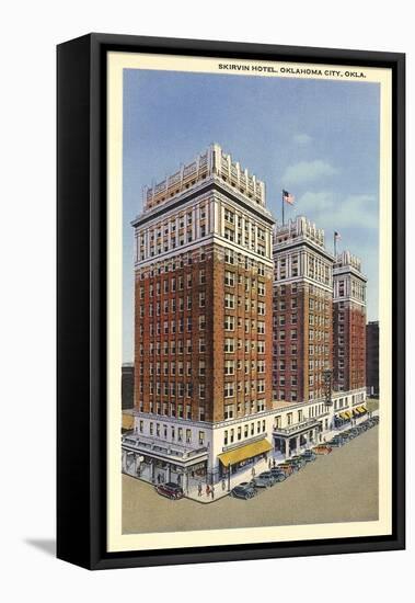 Skirvin Hotel, Okalahoma City-null-Framed Stretched Canvas