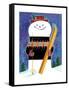 Skis for Snowman - Jack & Jill-Jack Weaver-Framed Stretched Canvas