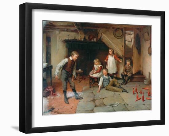 Skittles, 1905-Harry Brooker-Framed Giclee Print