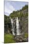 Skjervefossen Waterfall, Near Voss, Hordaland, Norway, Scandinavia, Europe-Gary Cook-Mounted Photographic Print