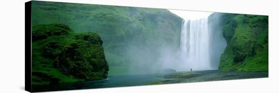 Skogafoss Falls, Skogar River, Iceland-null-Stretched Canvas