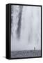 Skogafoss, Iceland, Polar Regions-Michael-Framed Stretched Canvas