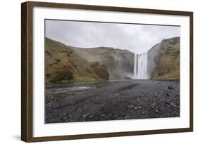 Skogafoss, Iceland, Polar Regions-Michael-Framed Photographic Print