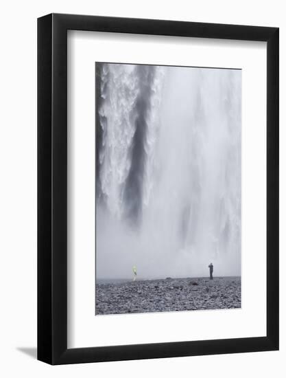 Skogafoss, Iceland, Polar Regions-Michael-Framed Photographic Print