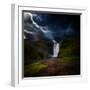 Skógafoss - Iceland-Philippe Sainte-Laudy-Framed Photographic Print