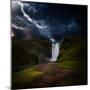 Skógafoss - Iceland-Philippe Sainte-Laudy-Mounted Photographic Print