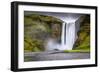 Skogafoss Waterfall Situated on the Skoga River in the South Region, Iceland, Polar Regions-Andrew Sproule-Framed Photographic Print