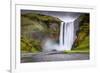 Skogafoss Waterfall Situated on the Skoga River in the South Region, Iceland, Polar Regions-Andrew Sproule-Framed Photographic Print