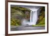 Skogafoss Waterfall Situated on the Skoga River in the South Region, Iceland, Polar Regions-Andrew Sproule-Framed Photographic Print