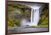 Skogafoss Waterfall Situated on the Skoga River in the South Region, Iceland, Polar Regions-Andrew Sproule-Framed Photographic Print