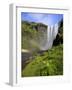 Skogafoss Waterfall, South Coast, Iceland-Michele Falzone-Framed Photographic Print