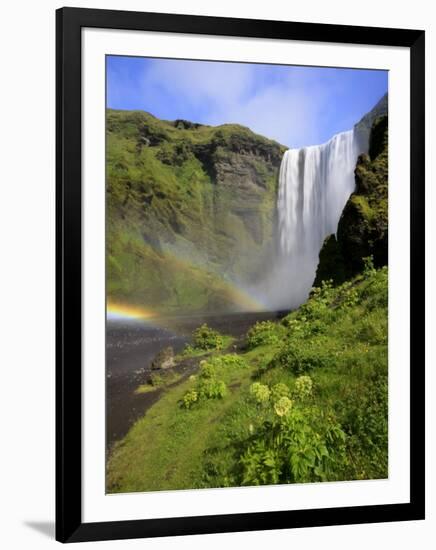 Skogafoss Waterfall, South Coast, Iceland-Michele Falzone-Framed Photographic Print