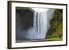 Skogafoss Waterfall, Southern Region, Iceland, Polar Regions-Christian Kober-Framed Photographic Print