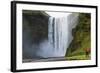 Skogafoss Waterfall, Southern Region, Iceland, Polar Regions-Christian Kober-Framed Photographic Print