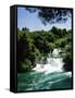 Skradinski Buk Waterfalls, Krka National Park, Dalmatia, Croatia, Europe-Gavin Hellier-Framed Stretched Canvas