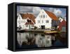 Skudeneshavn, Norway, Scandinavia, Europe-David Lomax-Framed Stretched Canvas