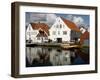 Skudeneshavn, Norway, Scandinavia, Europe-David Lomax-Framed Photographic Print