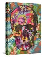 Skull 1Up-Dean Russo-Stretched Canvas