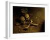 Skull and Cross Bones-Michael Brown-Framed Photographic Print