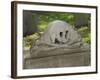 Skull and Crossbones on a Gravestone in the Old Granary Burying Ground, Boston, Massachusetts-null-Framed Photographic Print