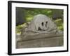 Skull and Crossbones on a Gravestone in the Old Granary Burying Ground, Boston, Massachusetts-null-Framed Photographic Print