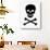 Skull and Crossbones-null-Giclee Print displayed on a wall