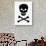 Skull and Crossbones-null-Giclee Print displayed on a wall