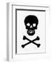 Skull and Crossbones-null-Framed Giclee Print