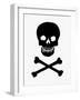 Skull and Crossbones-null-Framed Giclee Print