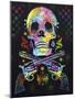Skull and Guns-Dean Russo-Mounted Giclee Print