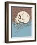 Skull and Roses-artplay-Framed Art Print