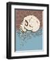 Skull and Roses-artplay-Framed Art Print