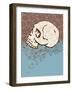 Skull and Roses-artplay-Framed Art Print