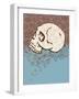 Skull and Roses-artplay-Framed Art Print