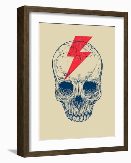 Skull Bolt-Rachel Caldwell-Framed Art Print