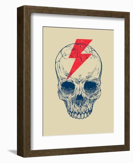 Skull Bolt-Rachel Caldwell-Framed Art Print