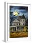 Skull House 2-Debbi Wetzel-Framed Giclee Print