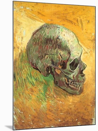 Skull in Profile, 1887-Vincent van Gogh-Mounted Giclee Print