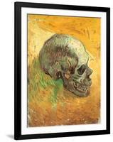 Skull in Profile, 1887-Vincent van Gogh-Framed Premium Giclee Print