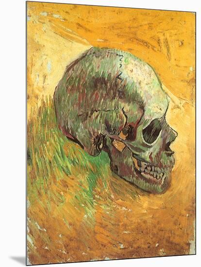 Skull in Profile, 1887-Vincent van Gogh-Mounted Giclee Print