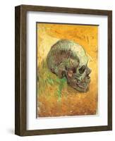 Skull in Profile, 1887-Vincent van Gogh-Framed Giclee Print