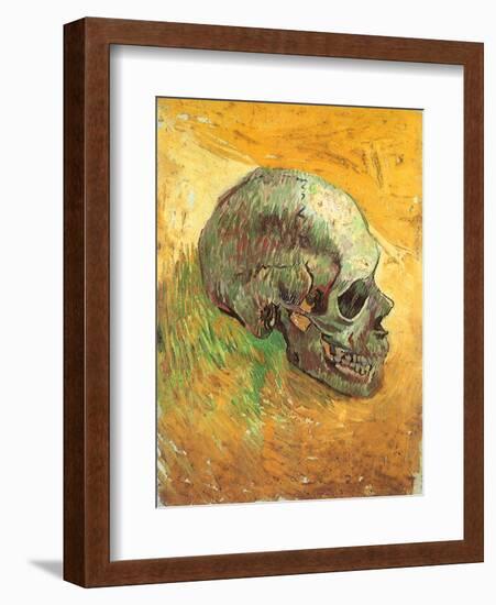 Skull in Profile, 1887-Vincent van Gogh-Framed Giclee Print