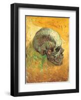 Skull in Profile, 1887-Vincent van Gogh-Framed Giclee Print