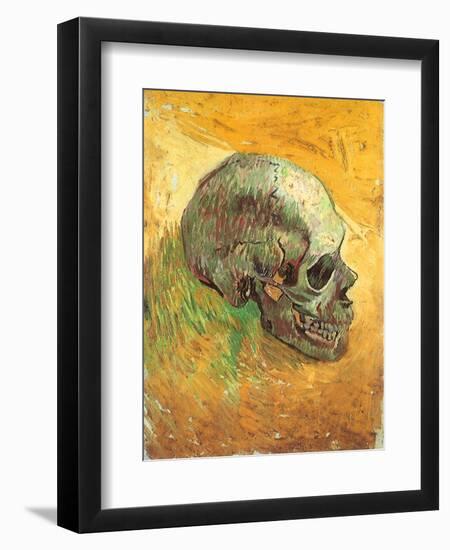 Skull in Profile, 1887-Vincent van Gogh-Framed Giclee Print