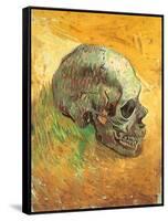 Skull in Profile, 1887-Vincent van Gogh-Framed Stretched Canvas