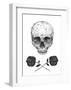 Skull N Roses-Balazs Solti-Framed Art Print