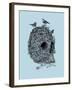 Skull Nest-Rachel Caldwell-Framed Art Print