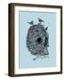 Skull Nest-Rachel Caldwell-Framed Art Print