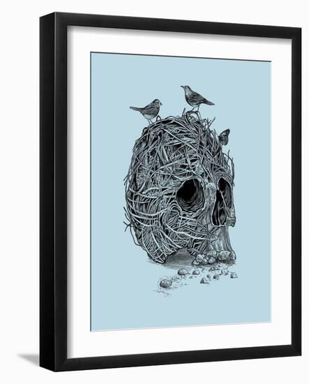 Skull Nest-Rachel Caldwell-Framed Art Print
