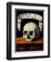 Skull of a Man - Memento Mori-Andrea Previtali-Framed Giclee Print